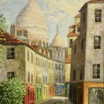 893 9166 OIL PAINTING